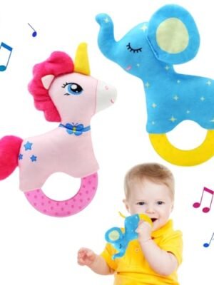 JoyPlus Baby Skallra: Sensoriska Leksaker för Nyfödda