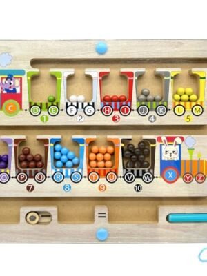 Ludihive Montessori Magnetiska Leksaker för Barns Lärande