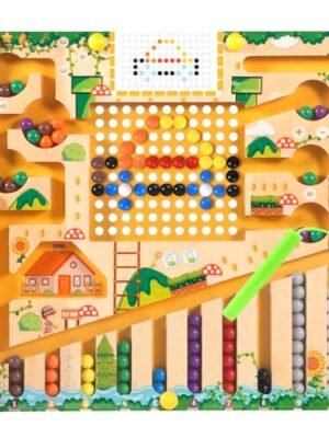 ROELLY Magnetspel för barn 2-5 år, Montessori-leksak