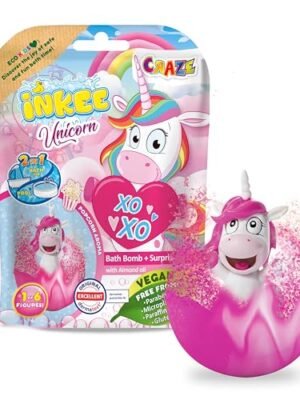CRAZE INKEE UNICORN | Badbomb med enhörningar och doft
