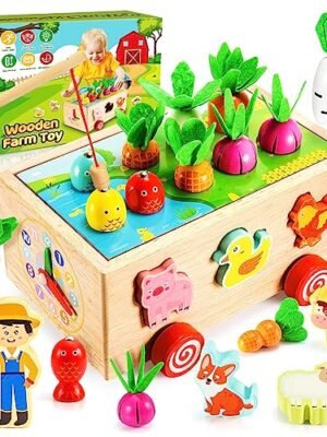 Montessori-leksaker för små barn, pedagogisk födelsedagspresent